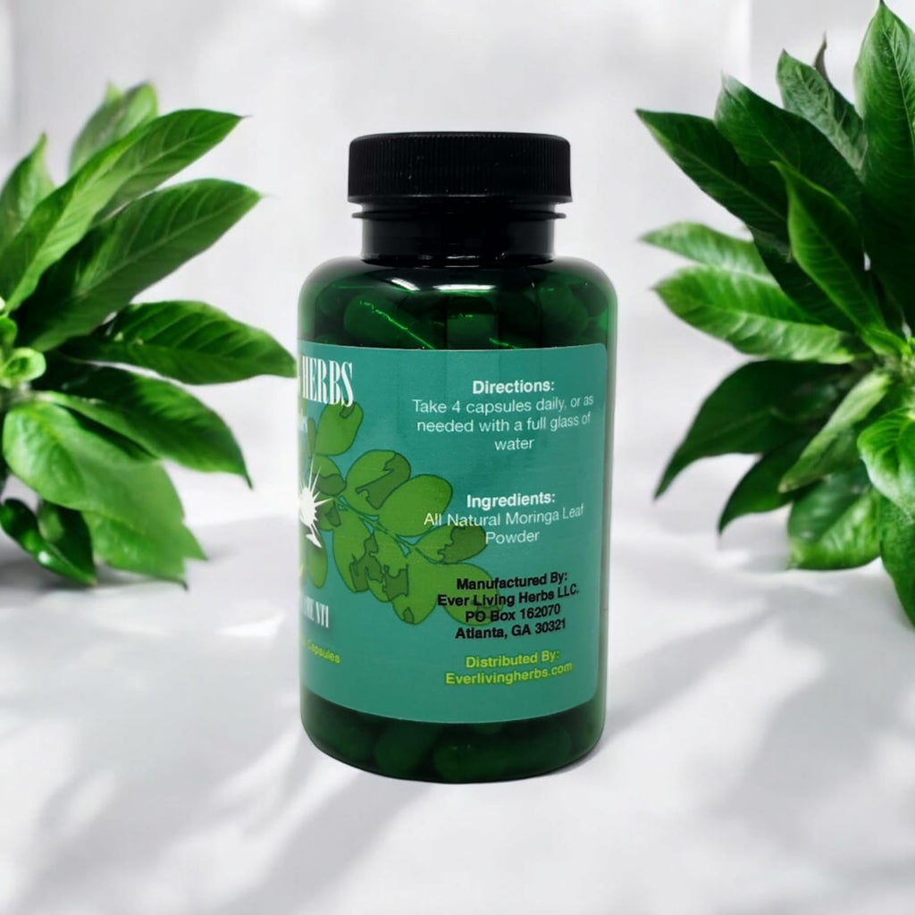 Ever Living Herbs Moringa Leaf - 110 Vegetarian Capsules - image 6
