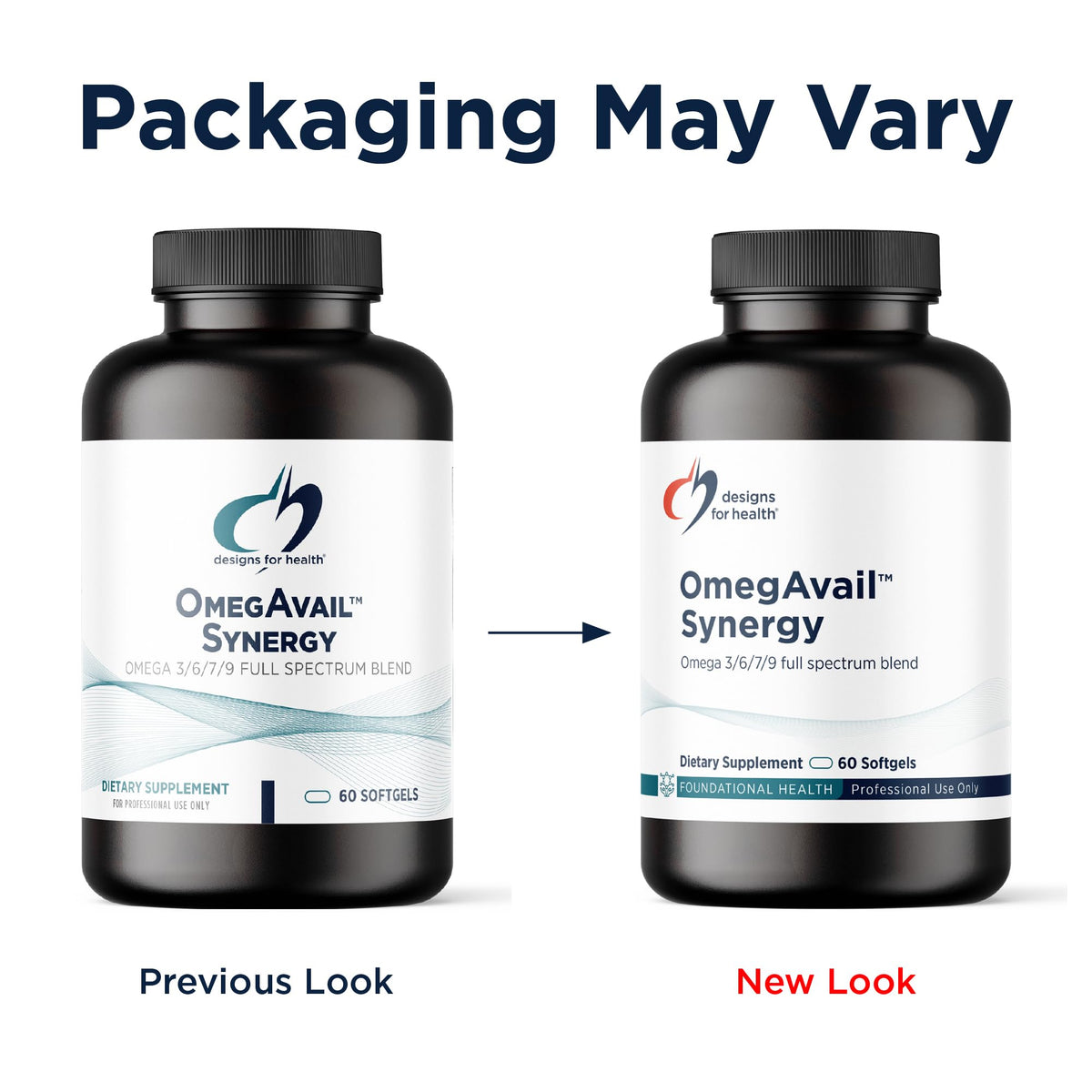Designs for Health OmegAvail Synergy Omega 3-6-7-9 - 60 Softgels - image 4