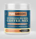 PureShrooms Sea Moss Instant Mushroom Coffee with Lion's Mane - 35 Servings