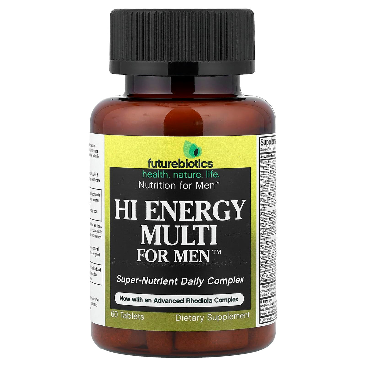 Futurebiotics Multi Energy for Men - 60 Tablets