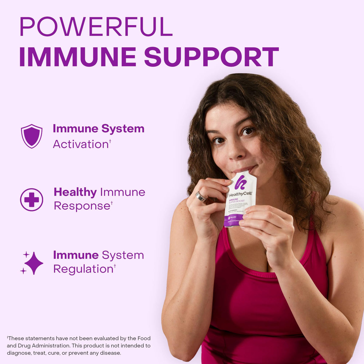 HealthyCell Immune Super Boost Daily Liquid Supplement