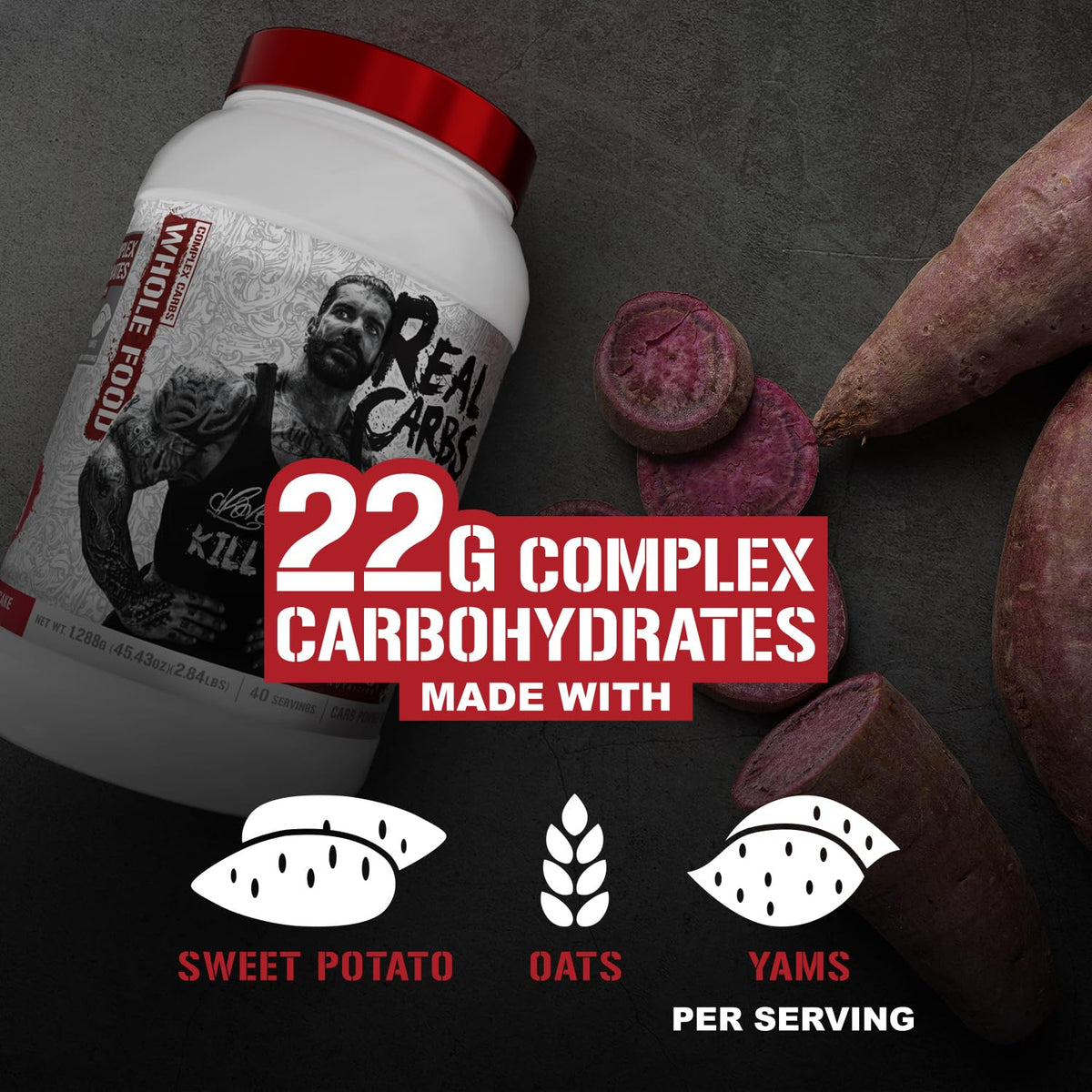 5% Nutrition Real Carbs + Protein Powder