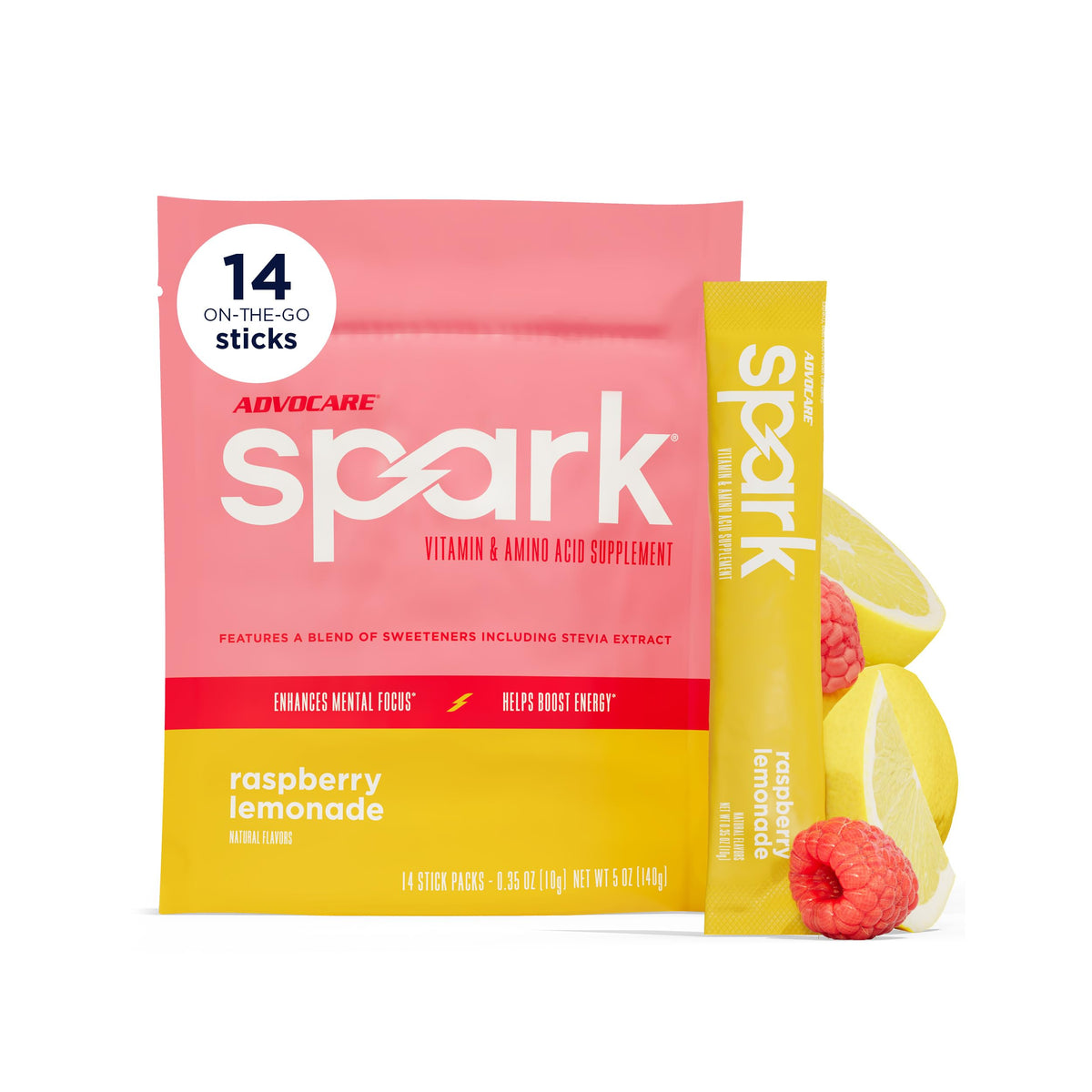 AdvoCare Spark Energy & Focus Drink Mix, Sunrise Grapefruit