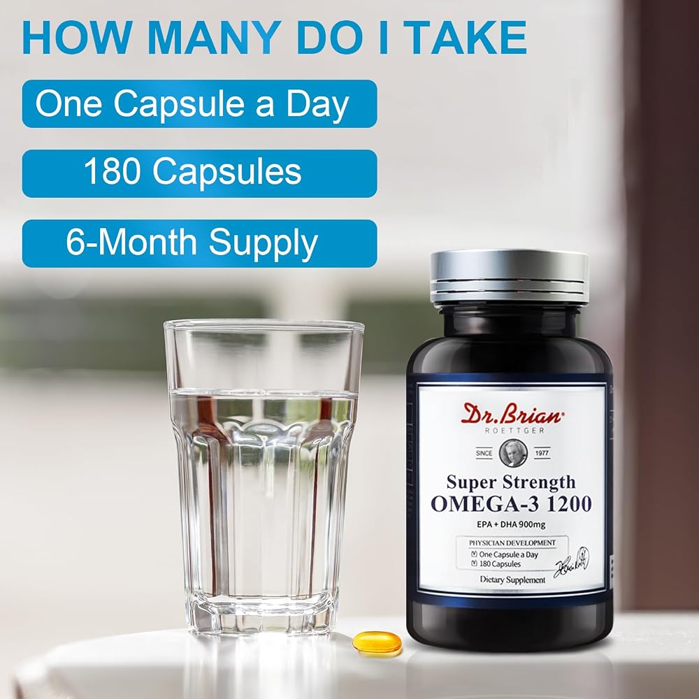 DR.BRIAN ROETTGER Omega-3 Fish Oil 2000mg