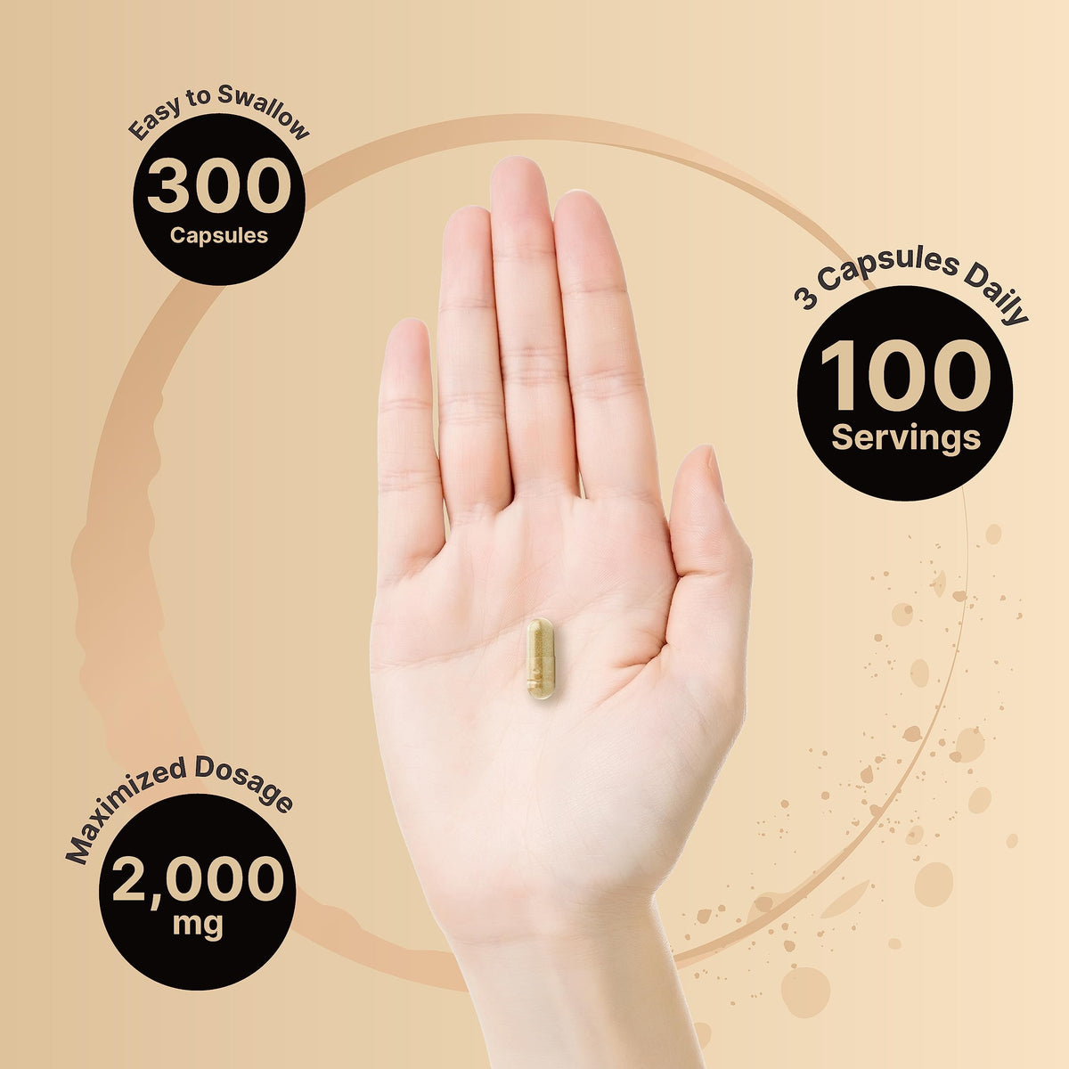 NatureBell Tongkat Ali 200:1 Extract for Energy & Stamina - 300 Capsules - image 5