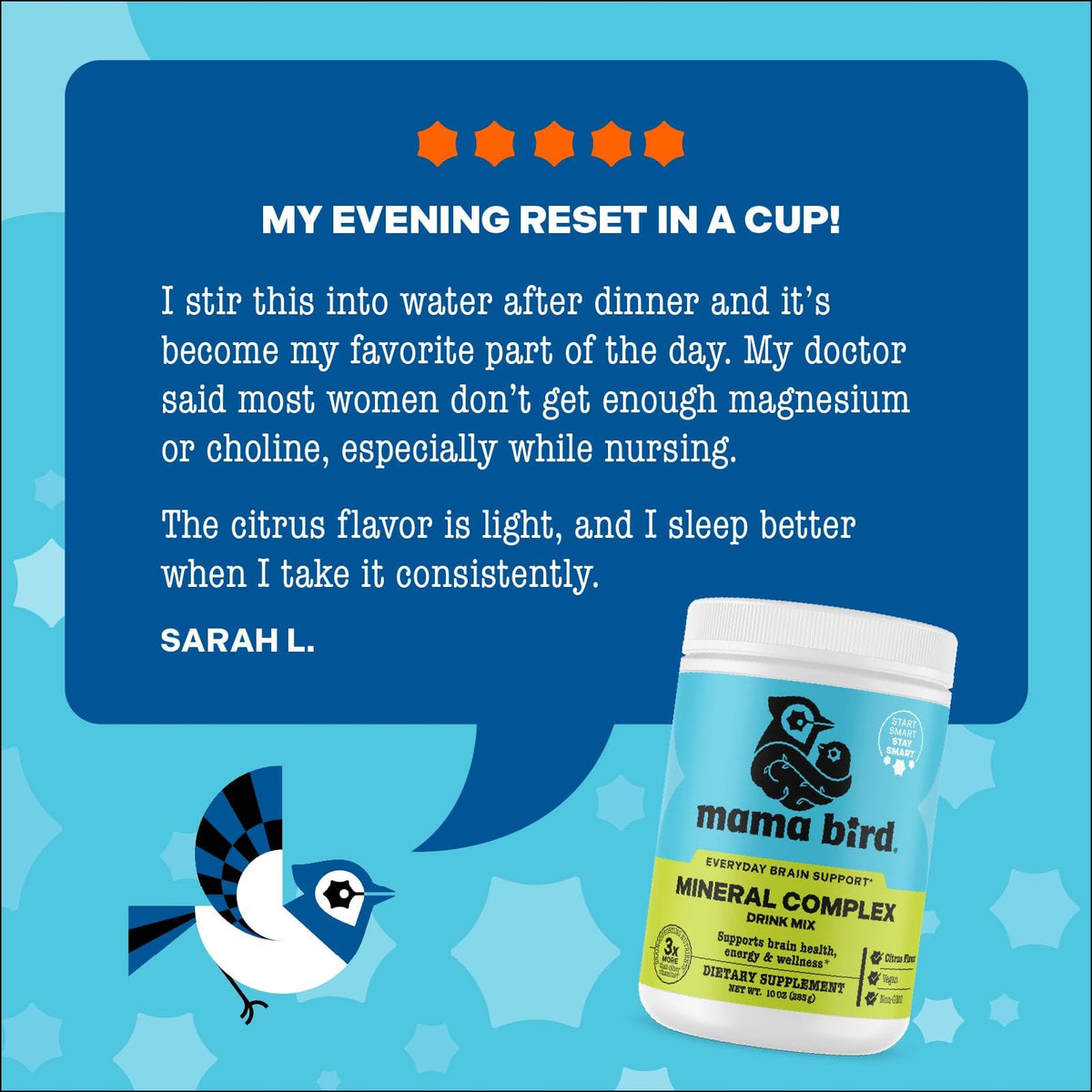 Mama Bird Mineral Complex Brain Health Support Multivitamin - 30 Servings - image 7