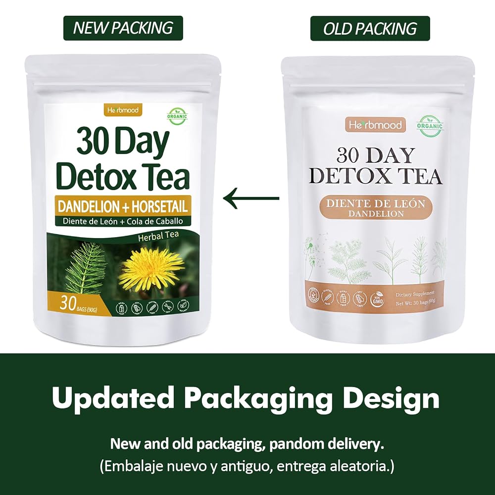 Herbmood Dandelion Tea 30-Day Cleanse - 60 Tea Bags - image 4