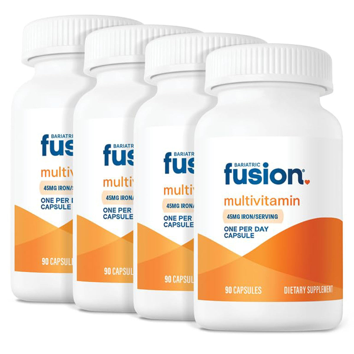 Bariatric Fusion One Per Day Multivitamin with Iron - 360 Capsules