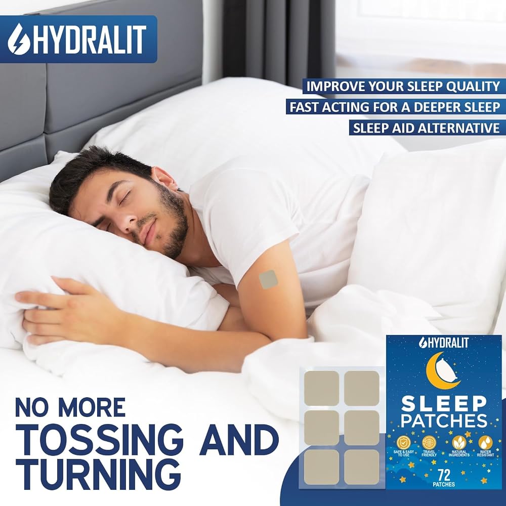 Hydralit Sleep Patches Extra Strength Melatonin - 72 Pack - image 7