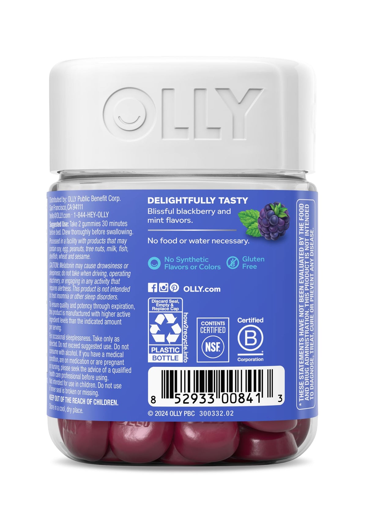 OLLY Extra Strength Sleep Gummy