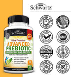 BioSchwartz Advanced Prebiotic Fiber Gut Health Supplement - 60 Capsules - image 5