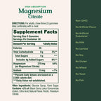 Nature's Bounty Magnesium Citrate Gummies Raspberry - 90 Gummies - image 6