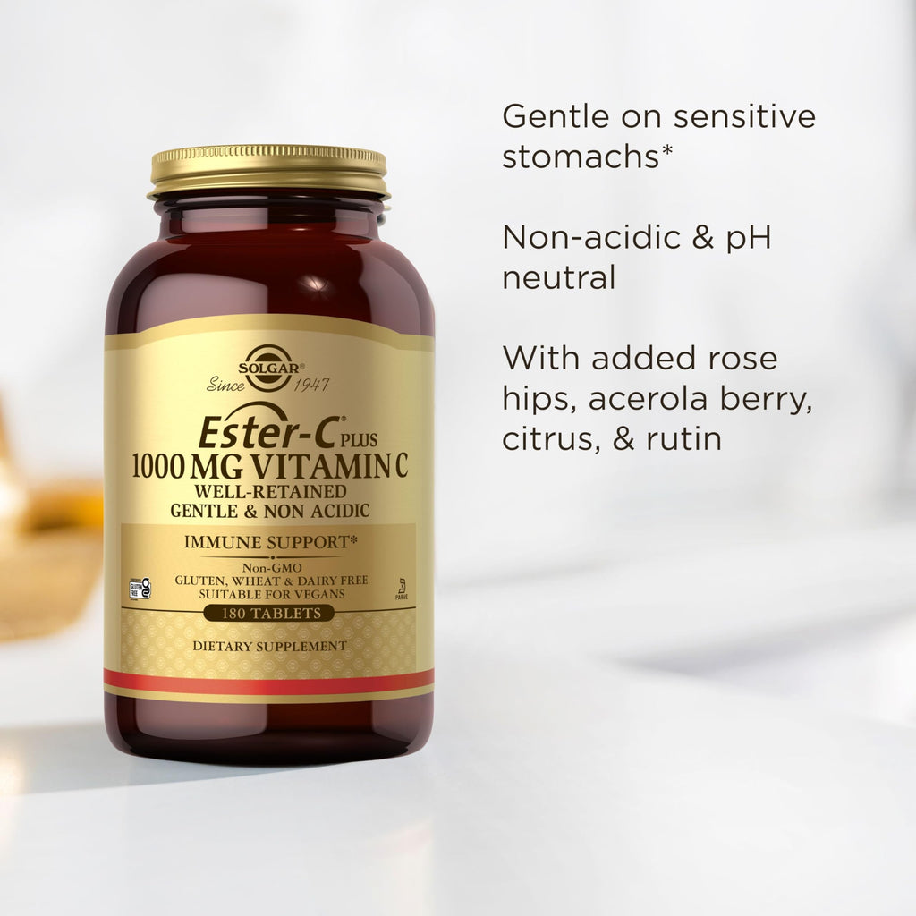 Solgar Ester-C Plus 1000 mg Vitamin C (Ascorbate Complex)