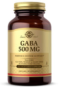 Solgar GABA 500 mg Nervous System Support - 100 Vegetable Capsules