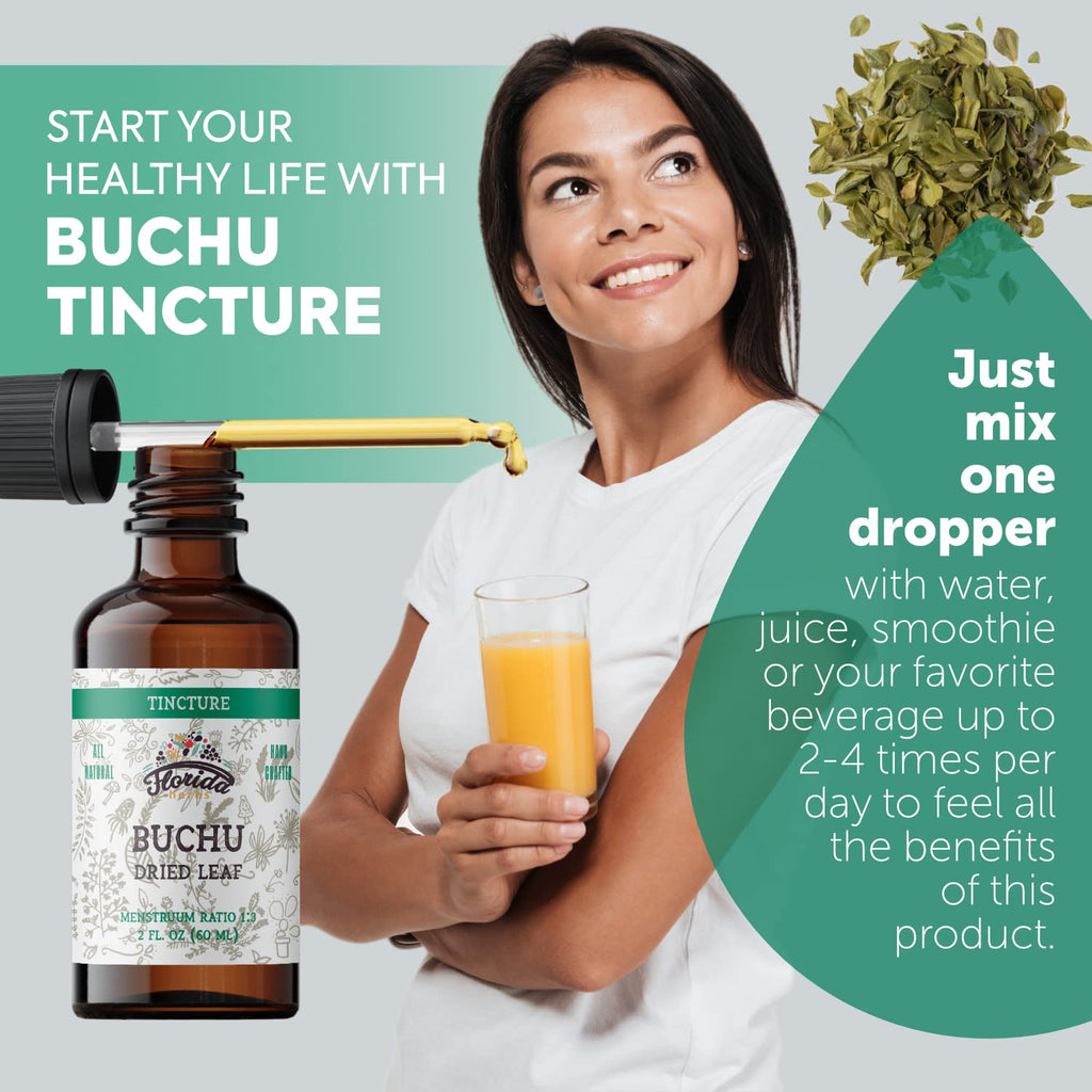 Florida Herbs Buchu Tincture Organic Extract - 2 oz - image 4