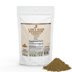 SMSHEALTHPRODUCTS.com Lion's Mane Mushroom Powder 50% Polysaccharides - 100G