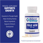 Natural Systems Folic Acid 400 mcg Prenatal Vitamin - 100 Tablets - image 8
