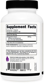 Primal Ashwagandha Root Extract 600mg - 120 Capsules - image 5