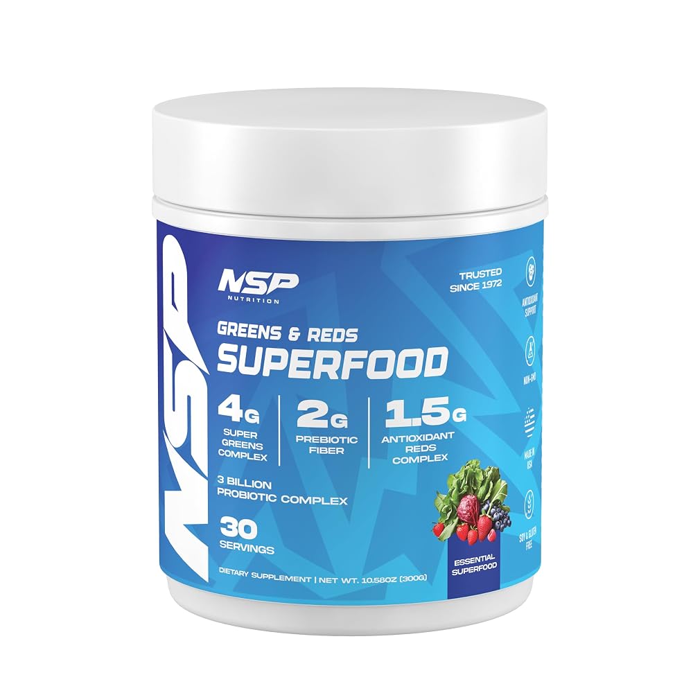 NSP Nutrition Greens & Reds Powder - 30 Servings - image 2