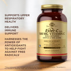 Solgar Ester-C Plus 500 mg Vitamin C Immune Support - 250 Capsules - image 5