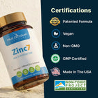 True Cellular Formulas Zinc7: 7-in-1 Zinc Complex 50mg - Maximum