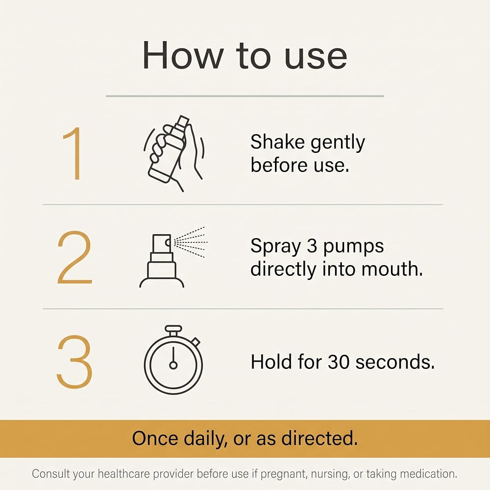 Inerth Naturals Liposomal B12 Spray 1000 mcg - 60 Day Supply - image 6