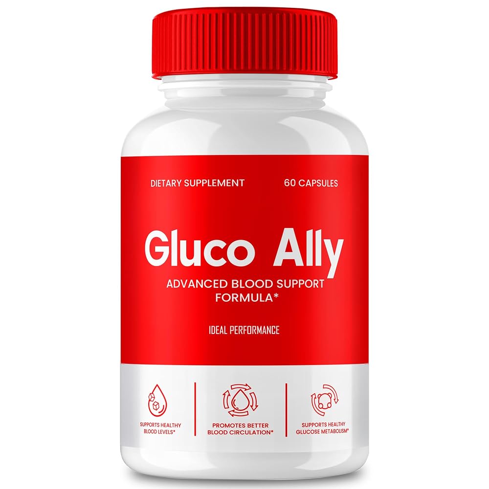 IDEAL PERFORMANCE Gluco Ally Maximum Strength - 60 Capsules