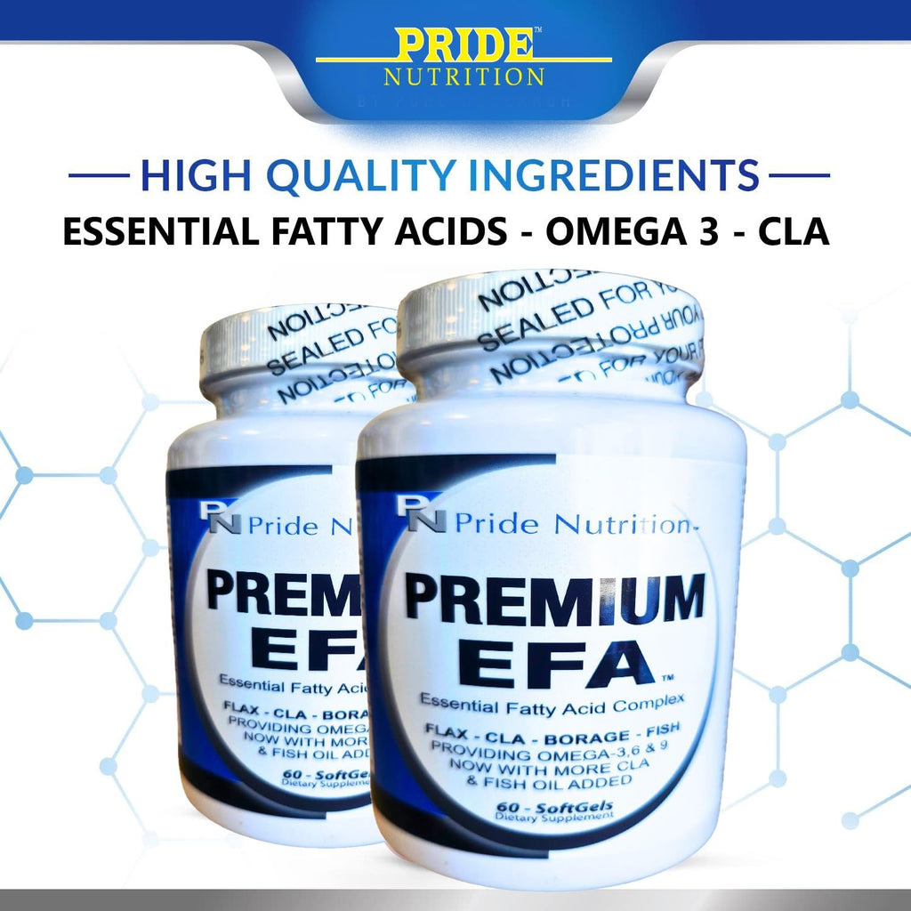 Pride Nutrition Premium EFA Omega 3-6-9 Supplement - Softgels - image 4