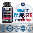 SILVERONYX Multivitamin for Men - 60 Capsules - image 4
