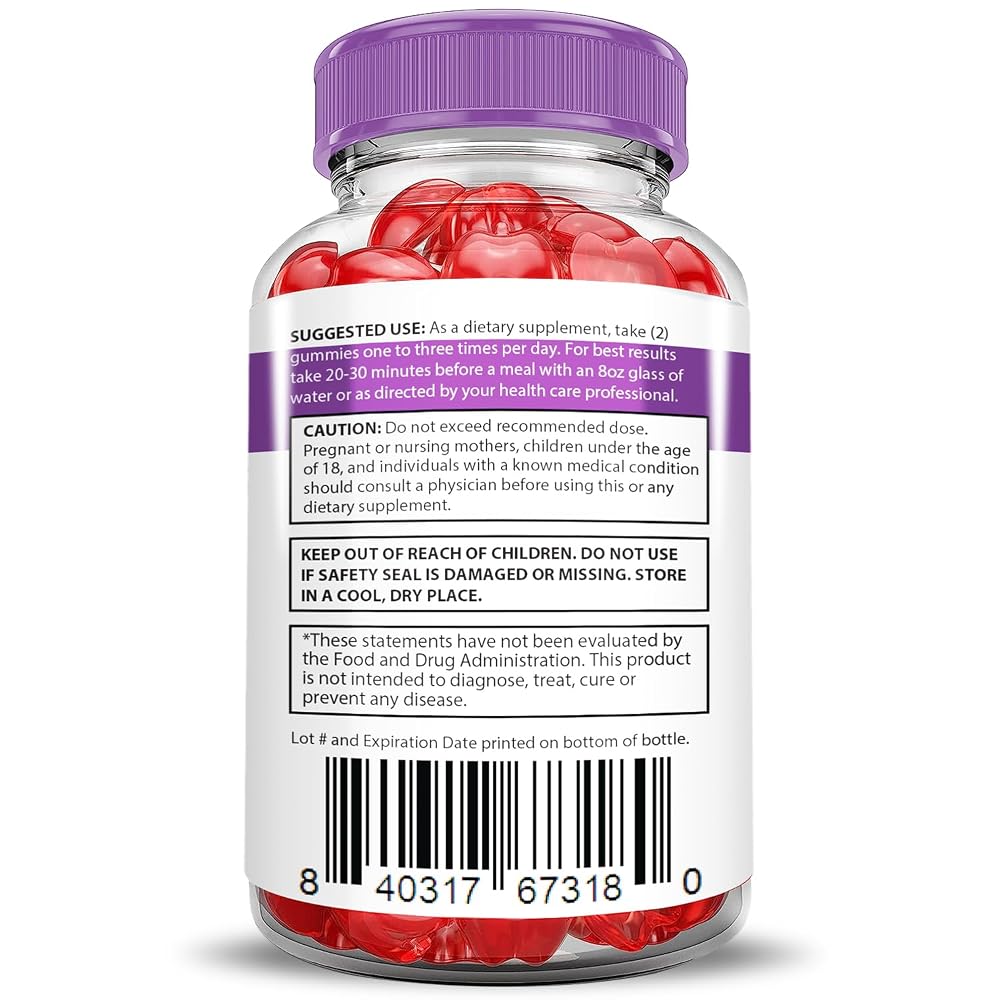 Justified Laboratories Keto ACV Gummies Advanced Support 2000MG - 180 Gummies - image 5