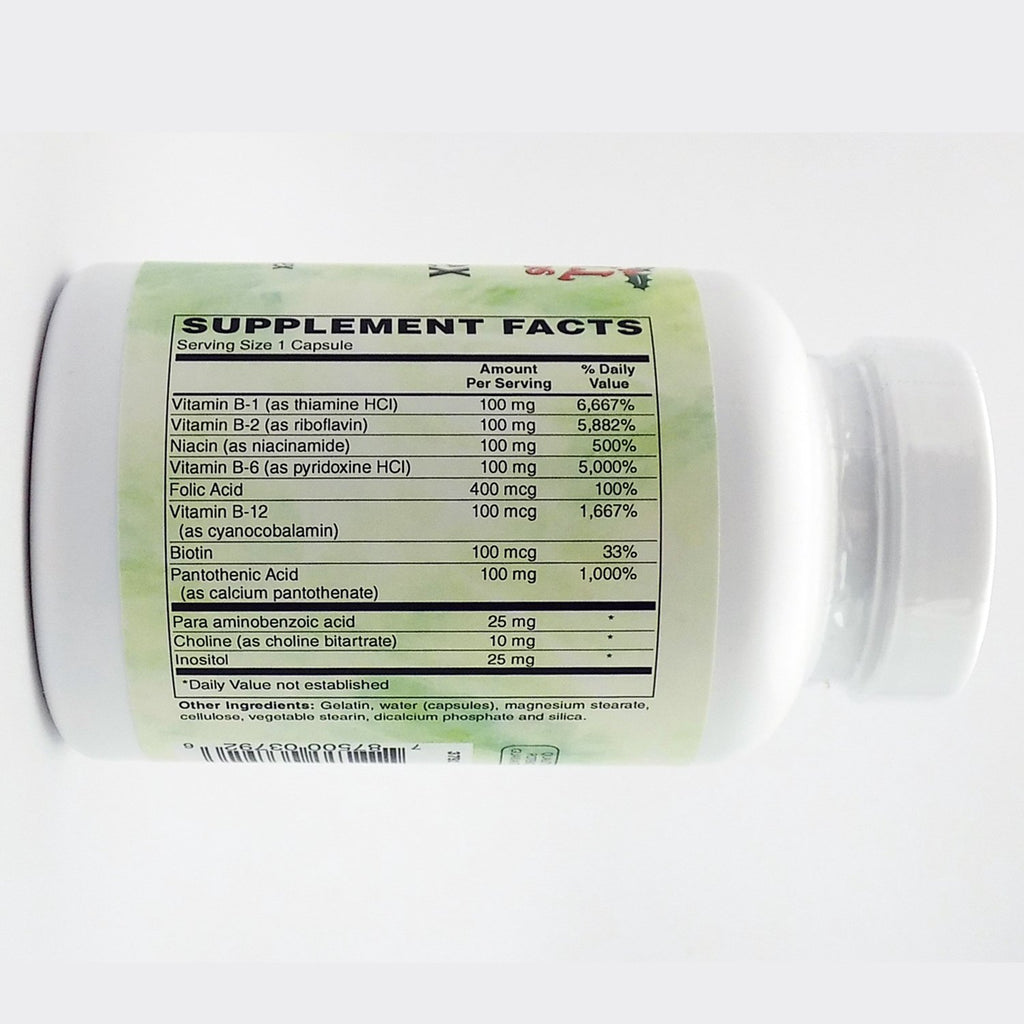 Holly Hill Health Foods B Complex 100 - 100 Capsules - image 2