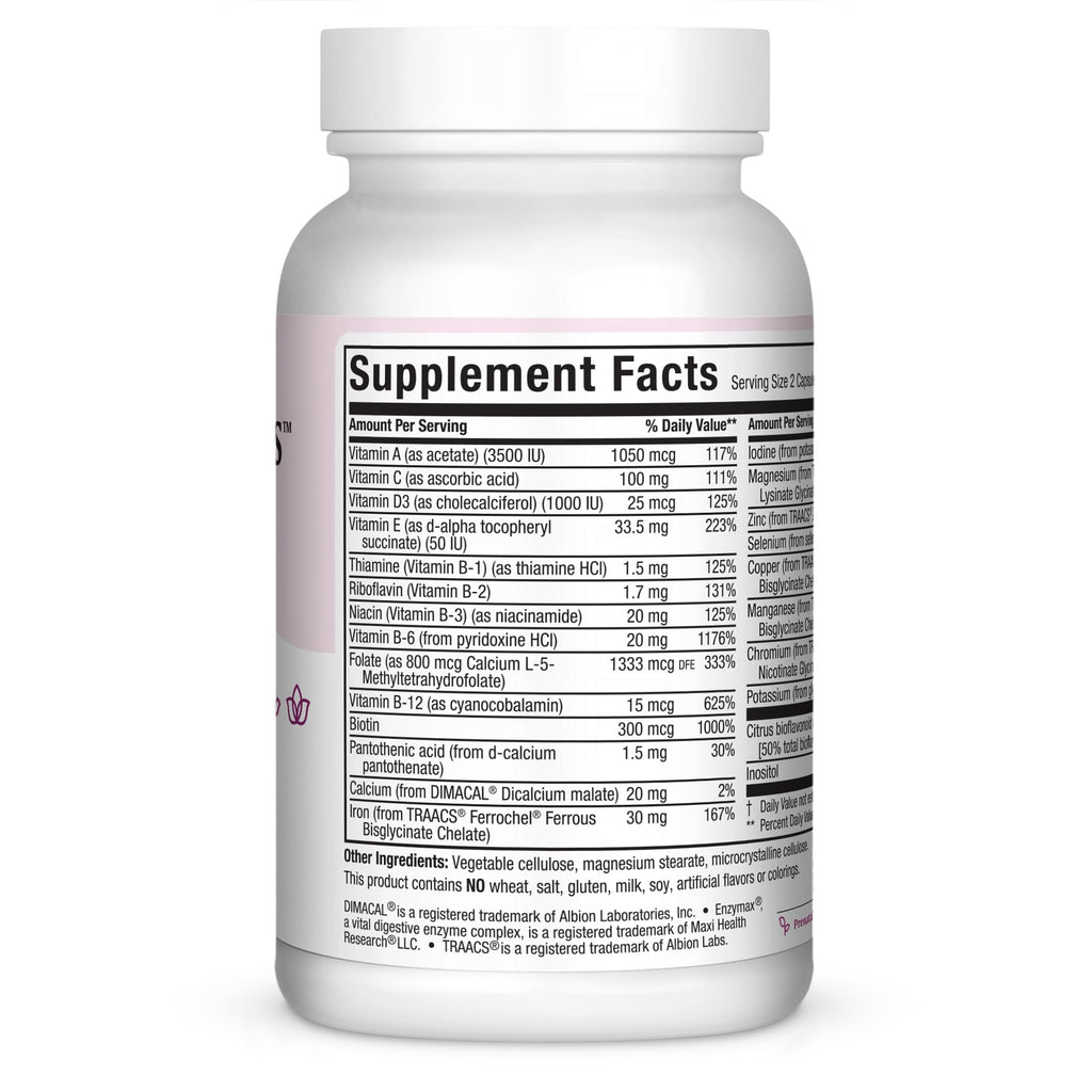 Maxi Health Small Prenatal with Methylfolate Capsules