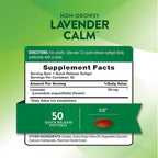 Nature's Truth Lavender Calm Softgels - 50 Count - image 2