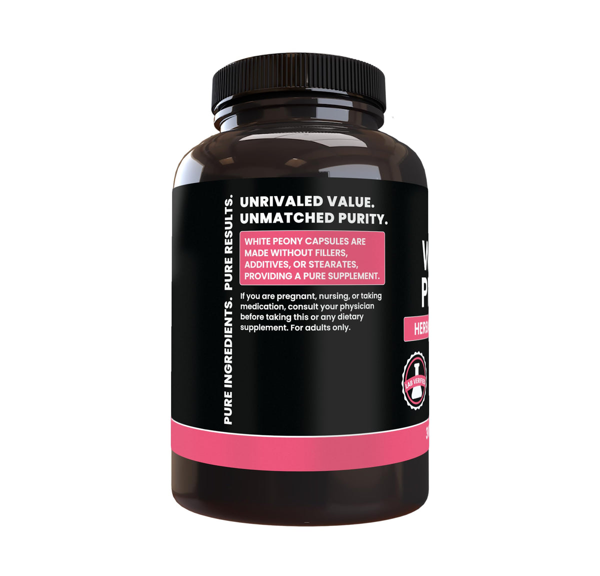 PURE ORIGINAL INGREDIENTS White Peony - 365 Capsules - image 3