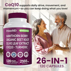 PrimeMD 26-in-1 Nitric Oxide Supplement - Heart & Circulation Support