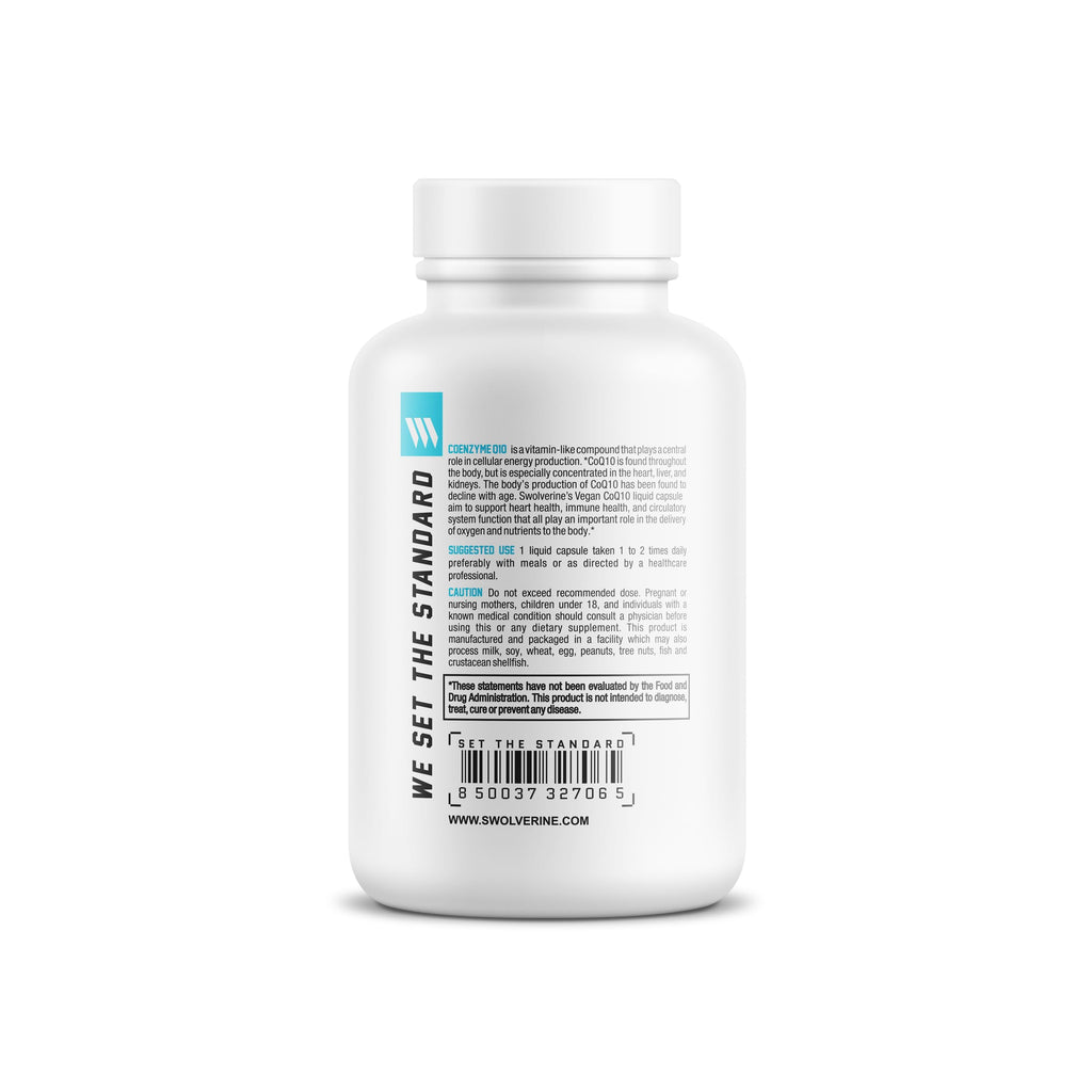 Swolverine CoQ10 100mg Antioxidant for Heart Health - 30 Softgels - image 3