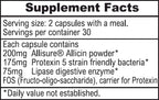 ALLIMAX PrePro Digestive Enzymes with Allicin - 60 Capsules - image 3