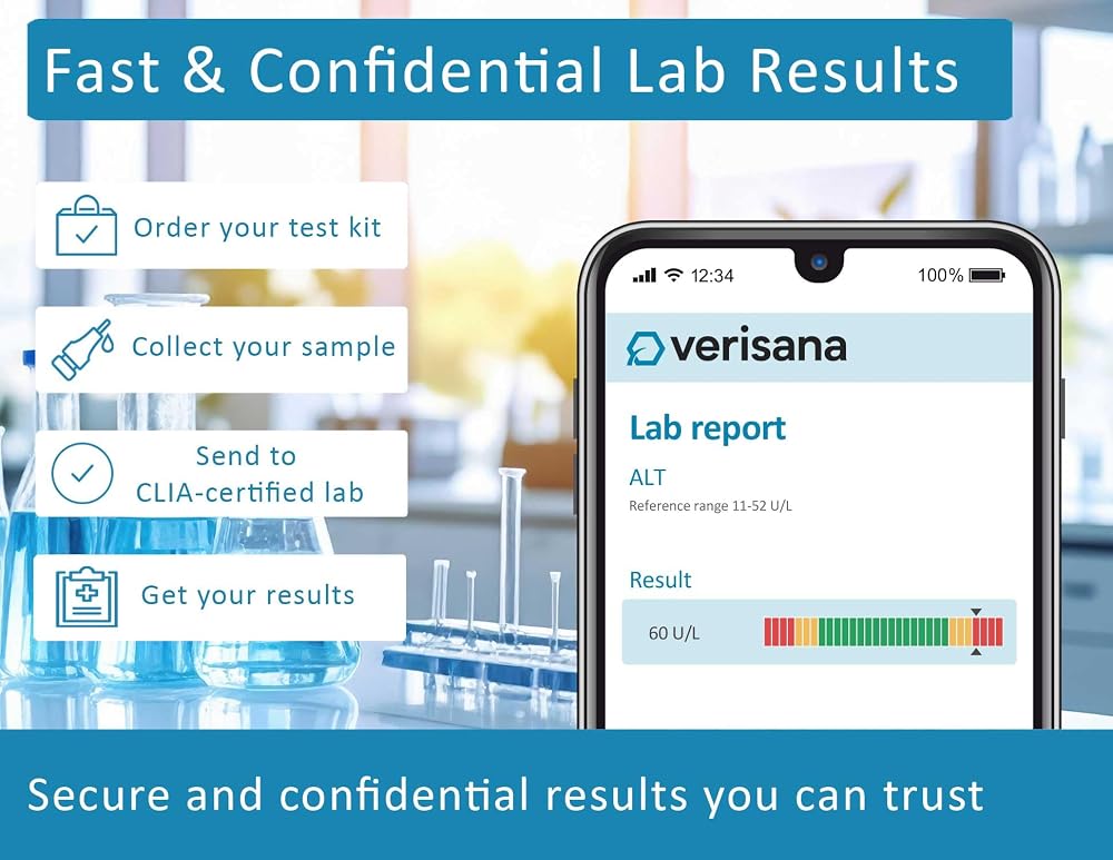 Verisana Liver Test – At-Home Liver Health Check - 1 Test - image 3