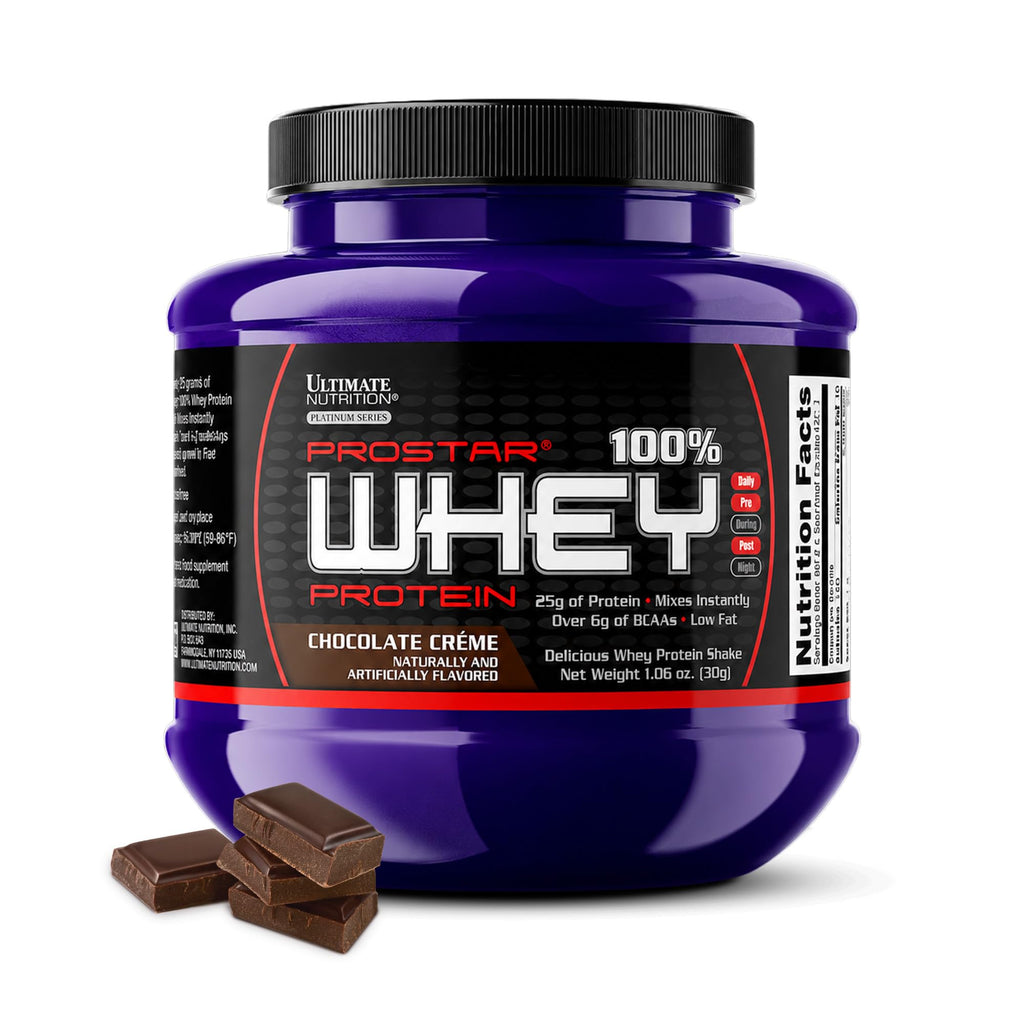 Ultimate Nutrition Prostar Whey Protein Isolate Chocolate Crème - 1.06 oz