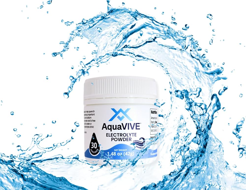 AquaVIVE Electrolyte Drink Mix Powder Unflavored - 30 Servings - image 2