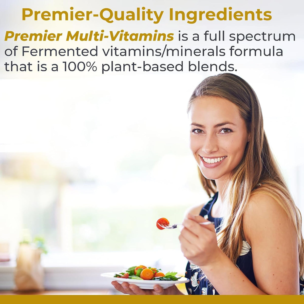 Premier Research Labs Plant-Based Multivitamin - 120 Capsules - image 3