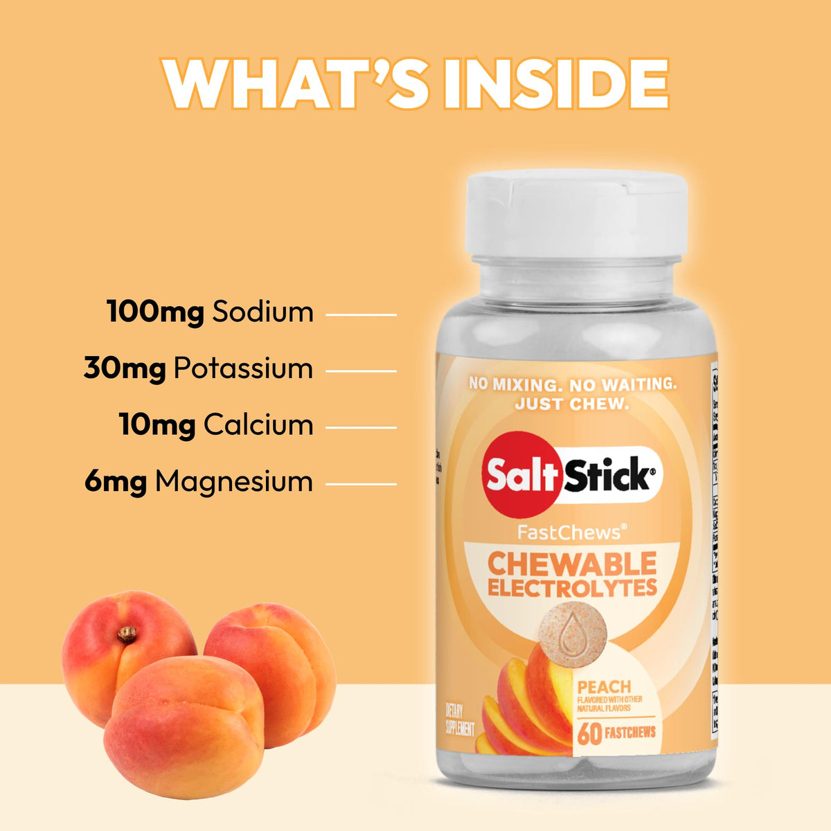 SaltStick Electrolyte FastChews for Hydration