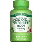 Nature's Truth Echinacea Goldenseal Capsules - 100 Count