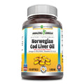 Amazing Nutrition Omega Norwegian Cod Liver Oil 1000 mg - 120 Softgels