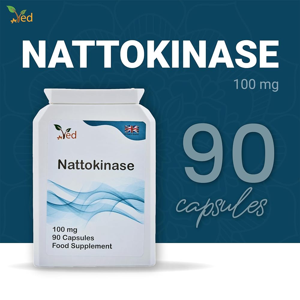 Ved Nattokinase 2000 FU 100mg - 90 Vegan Capsules - image 2