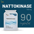 Ved Nattokinase 2000 FU 100mg - 90 Vegan Capsules - image 2