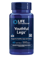 Life Extension Youthful Legs Circulation Supplement - 60 Softgels