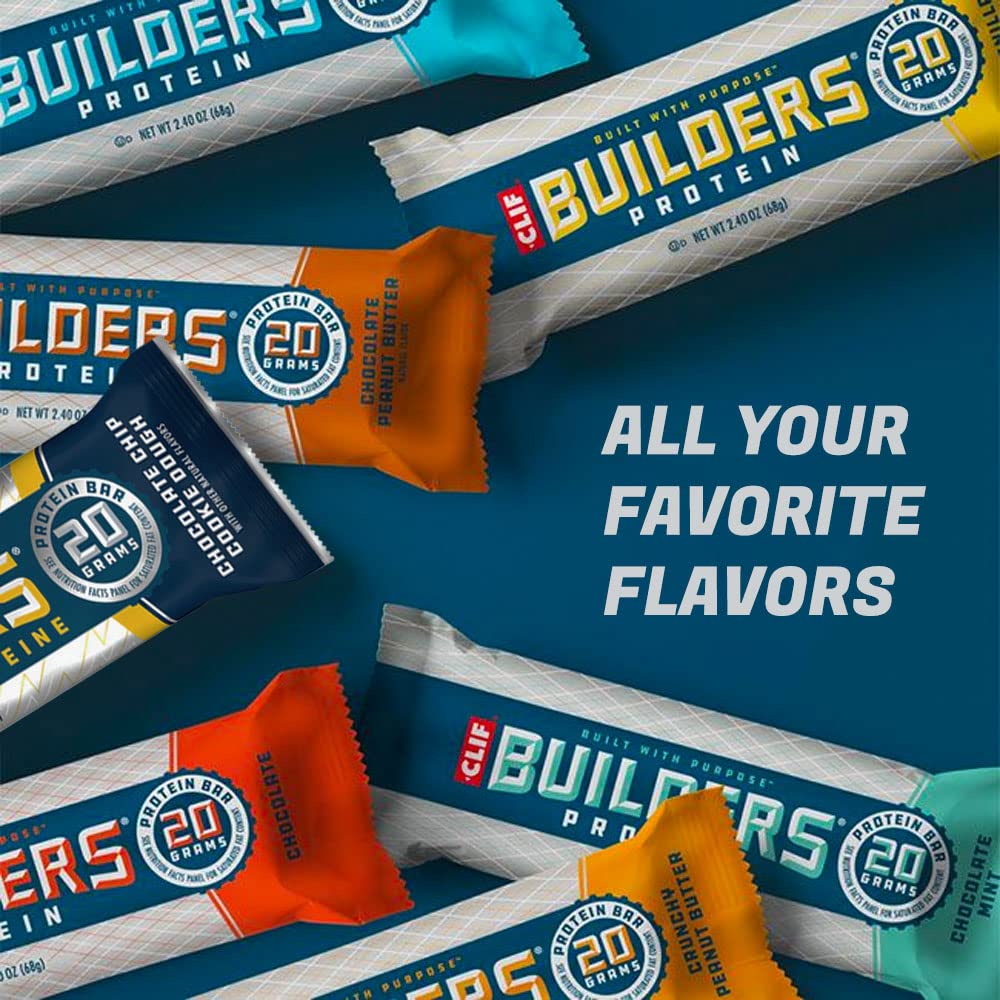 CLIF Bar Builders Protein Bar Variety Pack, 20g - 14 Count - image 7