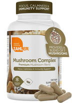 Zahler Mushroom Complex Premium Blend for Focus & Immunity - 60 Capsules