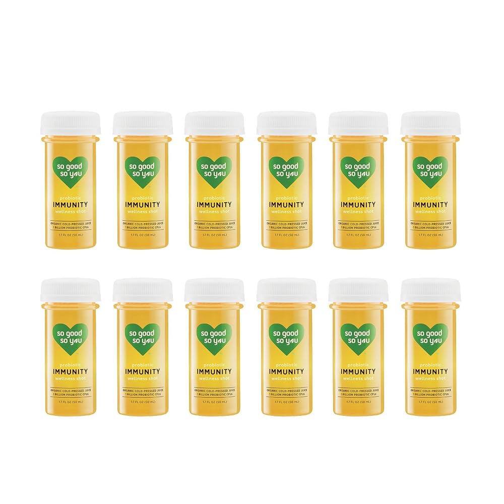 So Good So You Organic Probiotic Wellness Shots Immunity - 18 Count - image 2